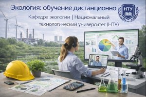 Экология: дистанционное обучение и профессиональная подготовка специалистов на кафедре экологии Национального технологического университета