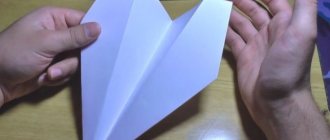 (97 photos) DIY paper airplane for children