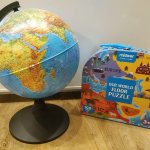 Globe and map for baby