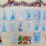 Summary of a drawing lesson in the preparatory school group “Snow Maiden”