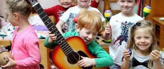 musical didactic and musical games for preschoolers